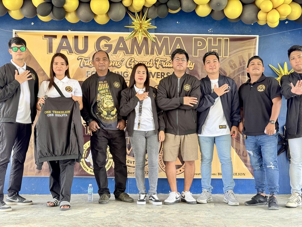 Tau Gamma Phi Fraternity Event Jackets