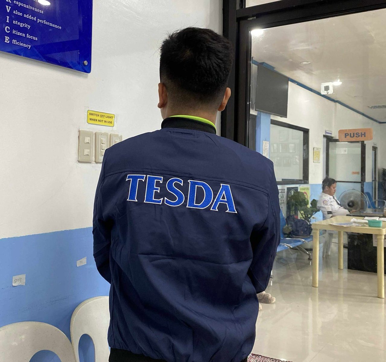 TESDA Government Agency Windbreaker Jackets