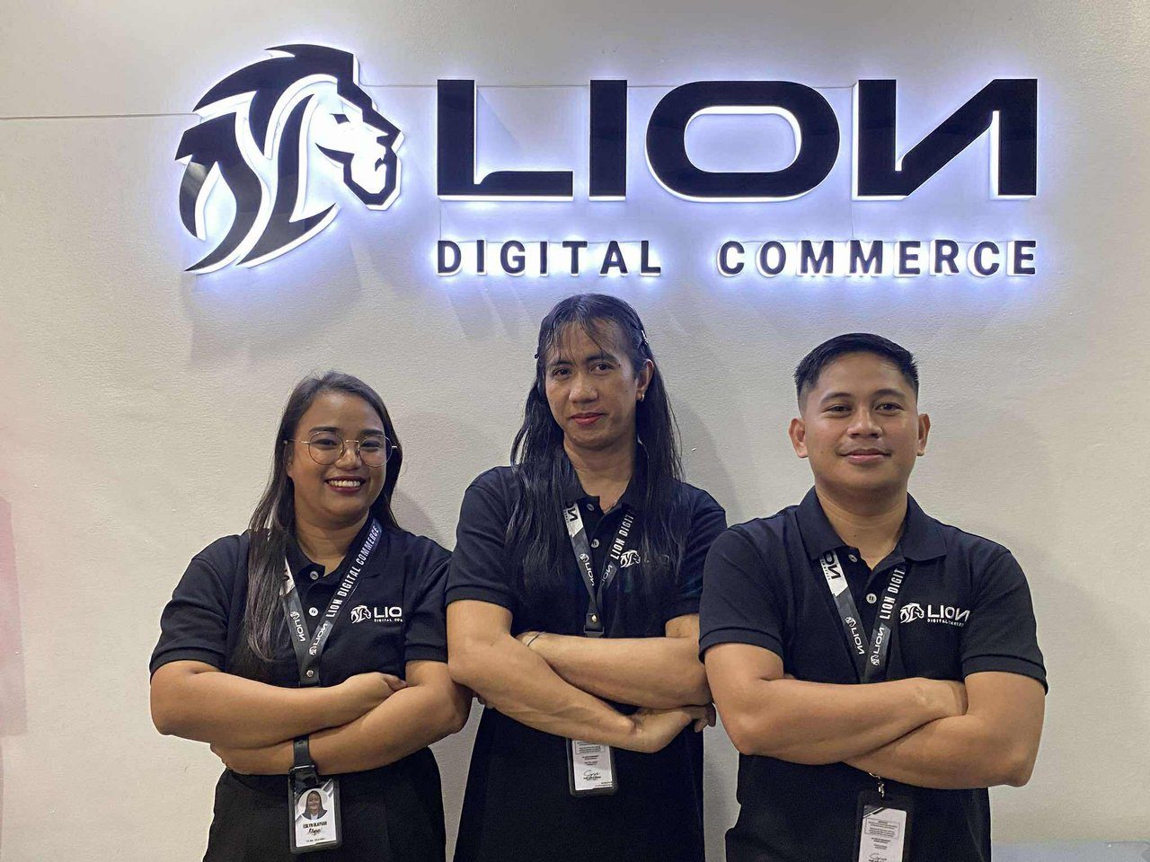 Lion Digital Commerce Team Polos