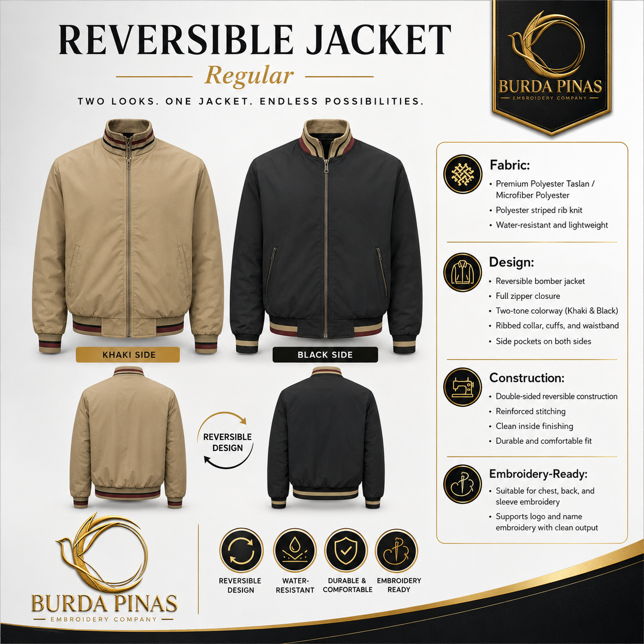 REVERSIBLE JACKET (Regular)