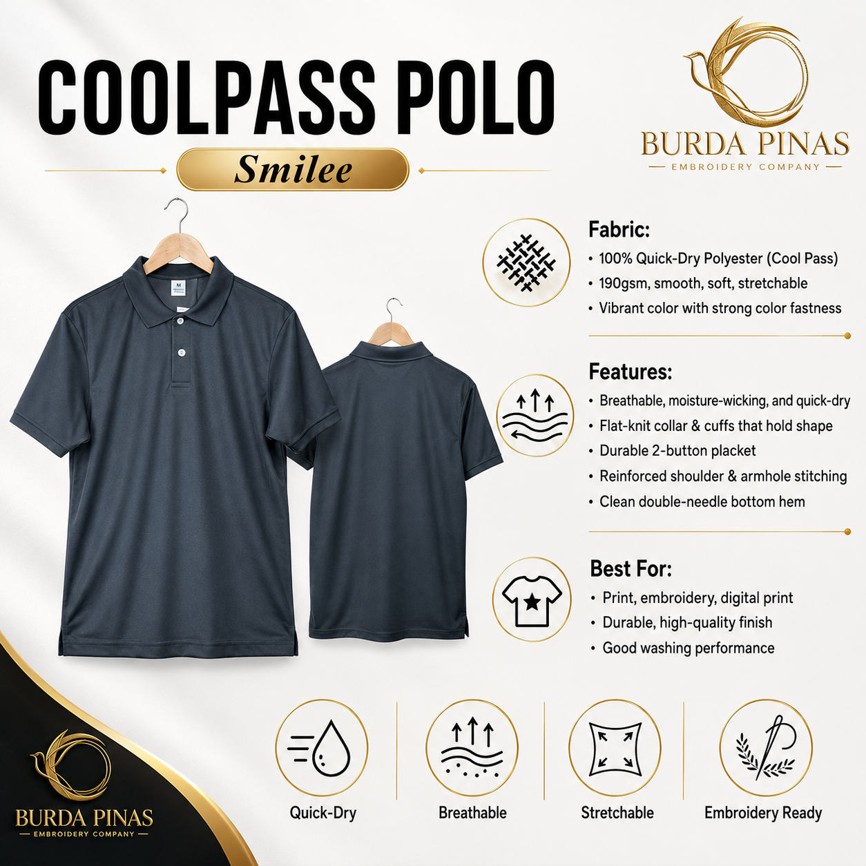 PREMIUM QUALITY POLO Cool Pass