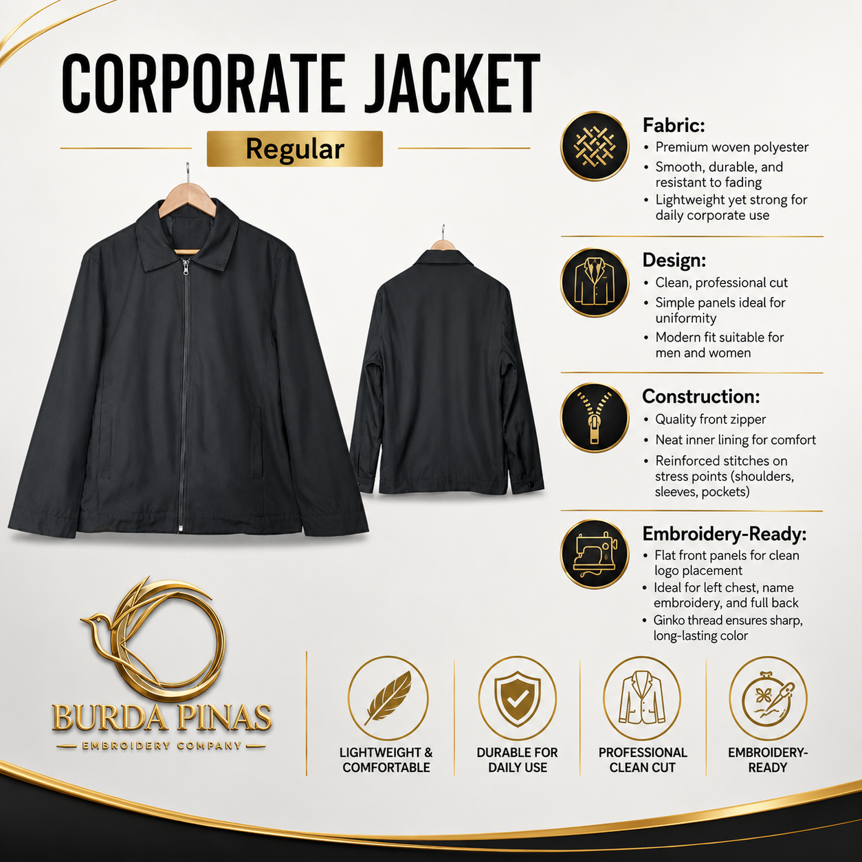 CORPORATE JACKET (Regular)