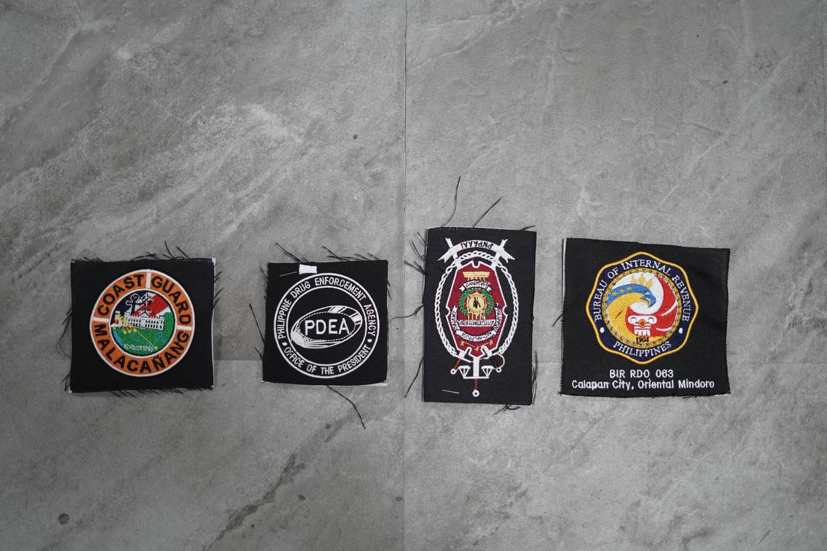 Philippine Coast Guard, PDEA, PNP / Manila Police, Bureau of Internal Revenue